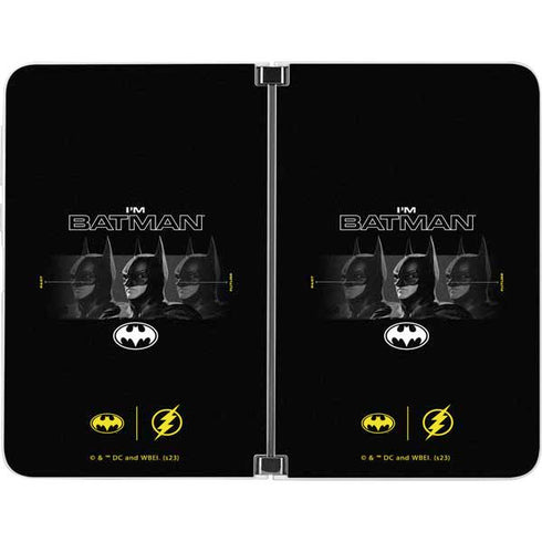 DC Comics The Flash Movie: I am Batman Past to Future Surface Duo Skin