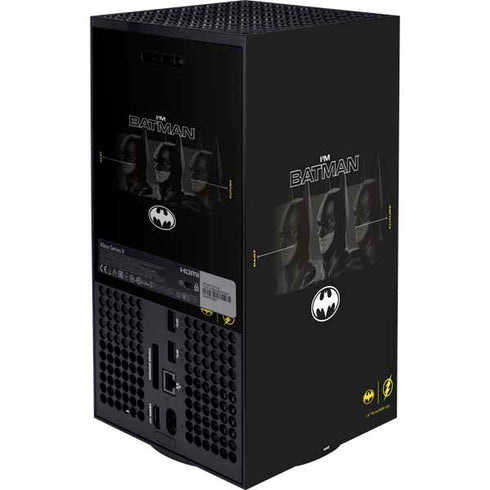 DC Comics The Flash Movie: I am Batman Past to Future Xbox Series X Bundle Skin