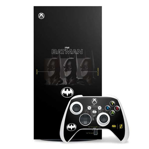 DC Comics The Flash Movie: I am Batman Past to Future Xbox Series X Skins