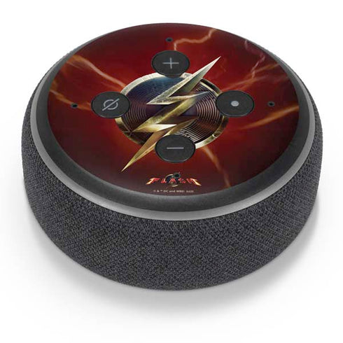 The Flash Movie: Logo Poster Amazon Echo Dot 3 Skin
