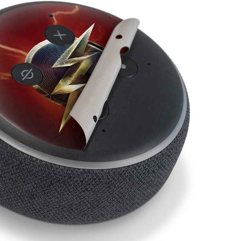 The Flash Movie: Logo Poster Amazon Echo Dot 3 Skin