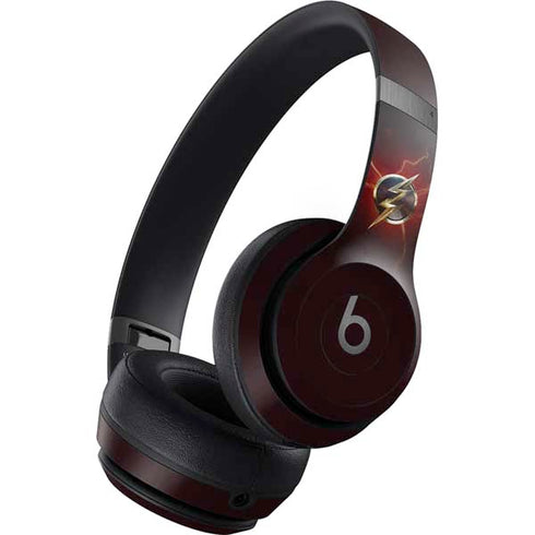 DC Comics The Flash Movie: Logo Poster Beats Solo 4 Wireless Headphones Skin