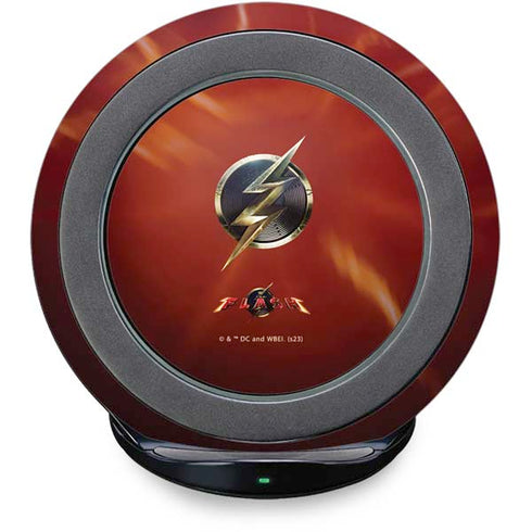 DC Comics The Flash Movie: Logo Poster Fast Charge Wireless Charging Stand Skin