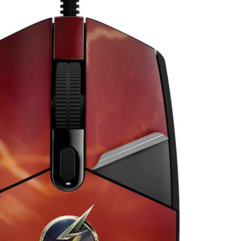DC Comics The Flash Movie: Logo Poster G203 Prodigy RGB Wired Gaming Mouse Skin