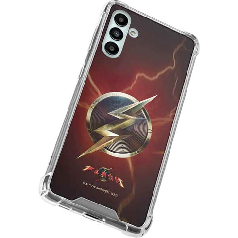 DC Comics The Flash Movie: Logo Poster Galaxy A13 5G Clear Case