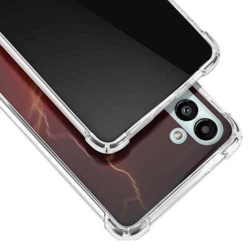 DC Comics The Flash Movie: Logo Poster Galaxy A13 5G Clear Case