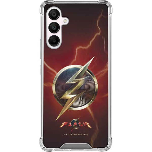 DC Comics The Flash Movie: Logo Poster Galaxy A16 5G Clear Case
