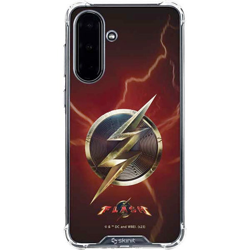 DC Comics The Flash Movie: Logo Poster Galaxy A36 5G Clear Case