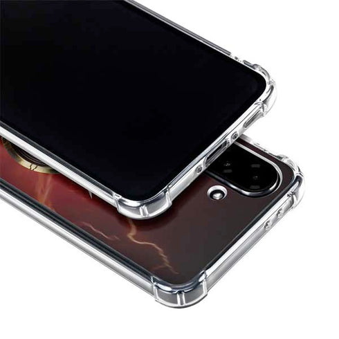 DC Comics The Flash Movie: Logo Poster Galaxy A36 5G Clear Case