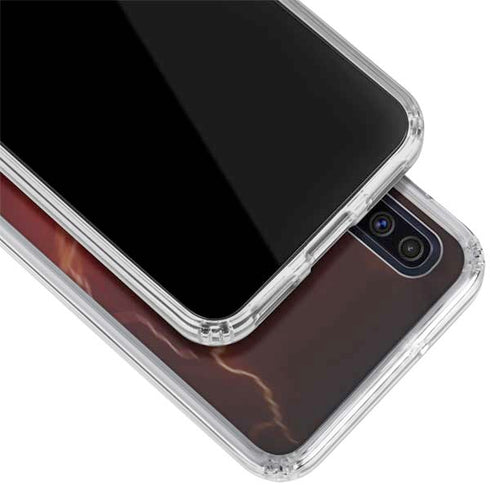DC Comics The Flash Movie: Logo Poster Galaxy A50 Clear Case
