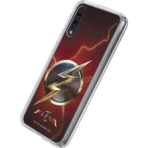 DC Comics The Flash Movie: Logo Poster Galaxy A50 Clear Case