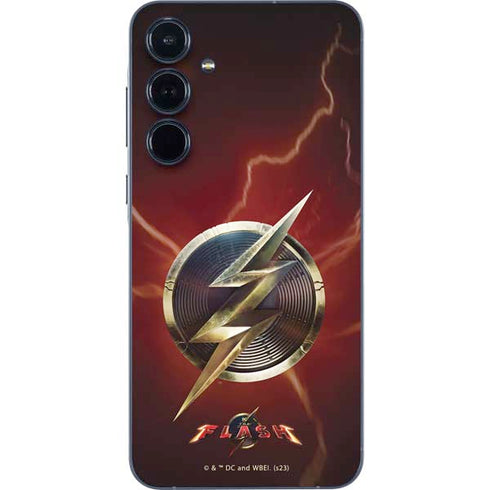 DC Comics The Flash Movie: Logo Poster Galaxy A55 5G Skin