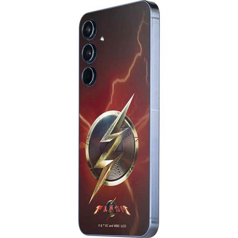 DC Comics The Flash Movie: Logo Poster Galaxy A55 5G Skin