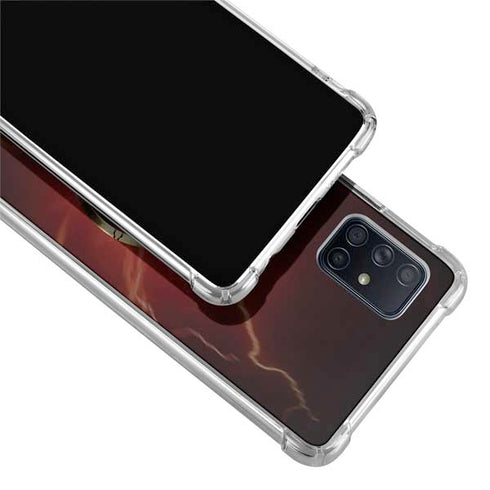 DC Comics The Flash Movie: Logo Poster Galaxy A71 5G Clear Case