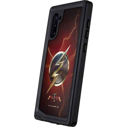DC Comics The Flash Movie: Logo Poster Galaxy Note 10 Waterproof Case