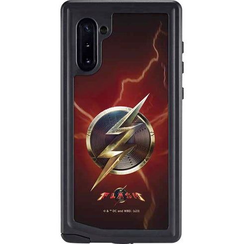 DC Comics The Flash Movie: Logo Poster Galaxy Note 10 Waterproof Case