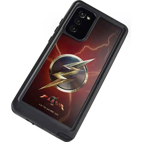 DC Comics The Flash Movie: Logo Poster Galaxy Note20 5G Waterproof Case