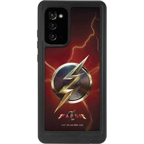 DC Comics The Flash Movie: Logo Poster Galaxy Note20 5G Waterproof Case