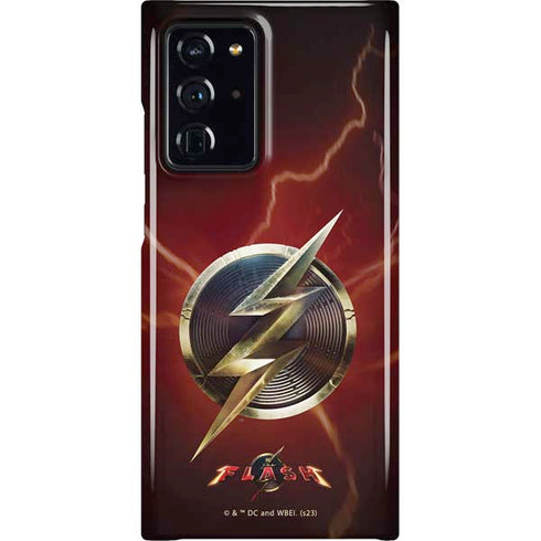 DC Comics The Flash Movie: Logo Poster Galaxy Cases