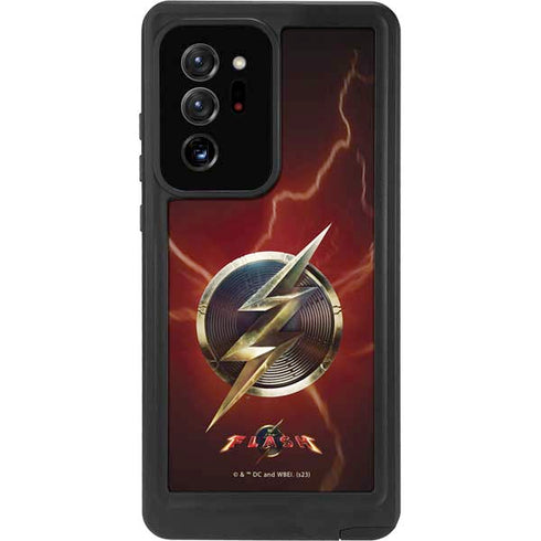 DC Comics The Flash Movie: Logo Poster Galaxy Note20 Ultra 5G Waterproof Case