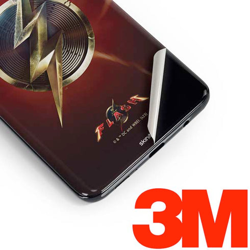 DC Comics The Flash Movie: Logo Poster Galaxy S10 Plus Skin