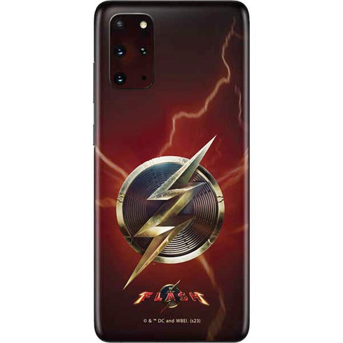 DC Comics The Flash Movie: Logo Poster Galaxy S20 Plus Skin