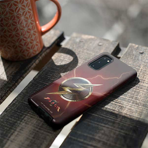 DC Comics The Flash Movie: Logo Poster Galaxy S20 Pro Case