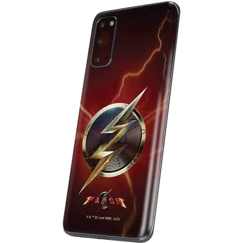 DC Comics The Flash Movie: Logo Poster Galaxy S20 Skin