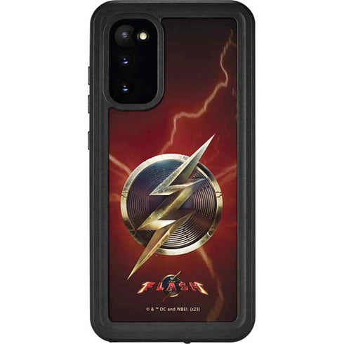 DC Comics The Flash Movie: Logo Poster Galaxy S20 Waterproof Case