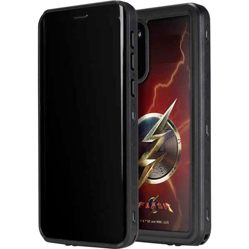 DC Comics The Flash Movie: Logo Poster Galaxy S20 Waterproof Case