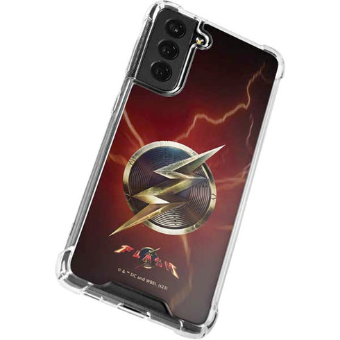 DC Comics The Flash Movie: Logo Poster Galaxy S21 FE Clear Case