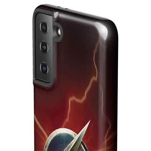 DC Comics The Flash Movie: Logo Poster Galaxy S21 FE Pro Case