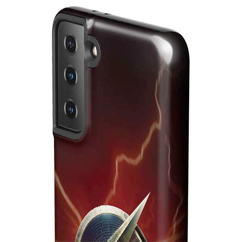 DC Comics The Flash Movie: Logo Poster Galaxy S21 Plus 5G Pro Case