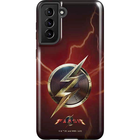 DC Comics The Flash Movie: Logo Poster Galaxy S21 Plus 5G Pro Case