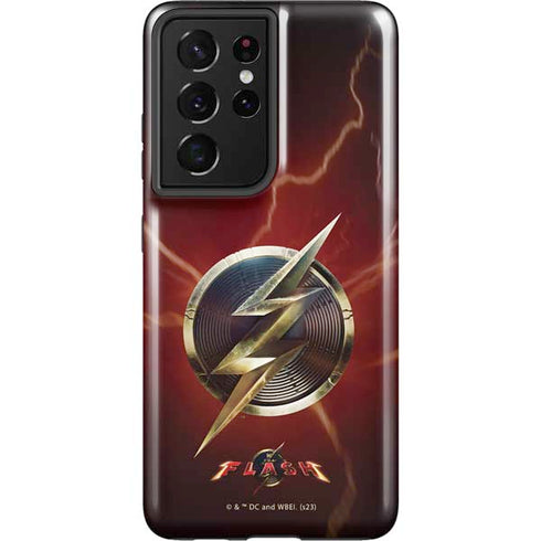 DC Comics The Flash Movie: Logo Poster Galaxy S21 Ultra 5G Pro Case
