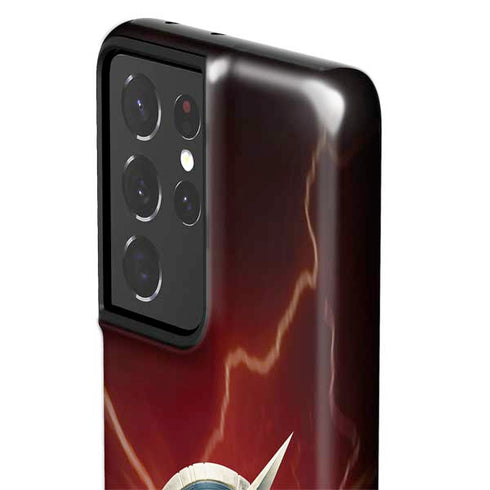 DC Comics The Flash Movie: Logo Poster Galaxy S21 Ultra 5G Pro Case