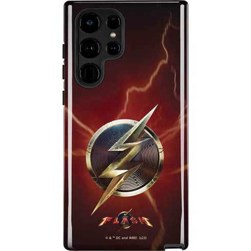 DC Comics The Flash Movie: Logo Poster Galaxy S22 Ultra Pro Case