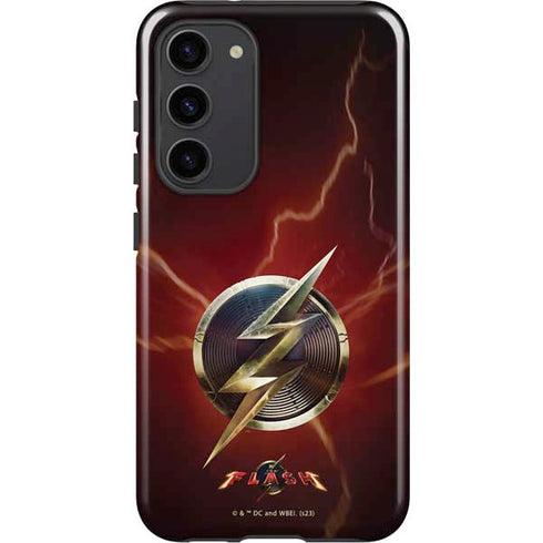 DC Comics The Flash Movie: Logo Poster Galaxy S23 Plus Pro Case