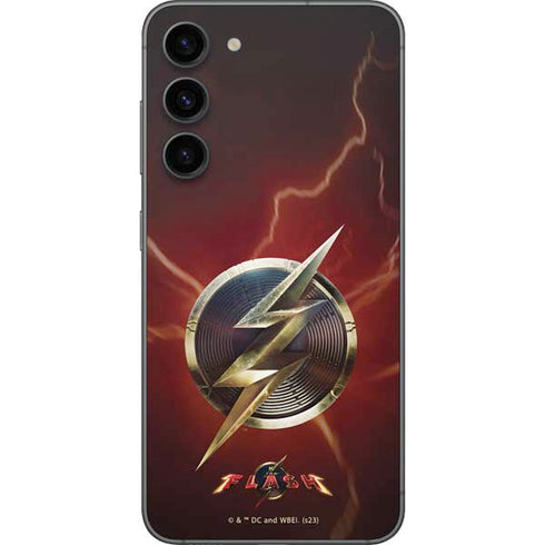 DC Comics The Flash Movie: Logo Poster Galaxy S23 Plus Skin