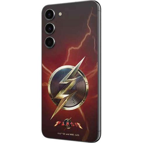 DC Comics The Flash Movie: Logo Poster Galaxy S23 Plus Skin