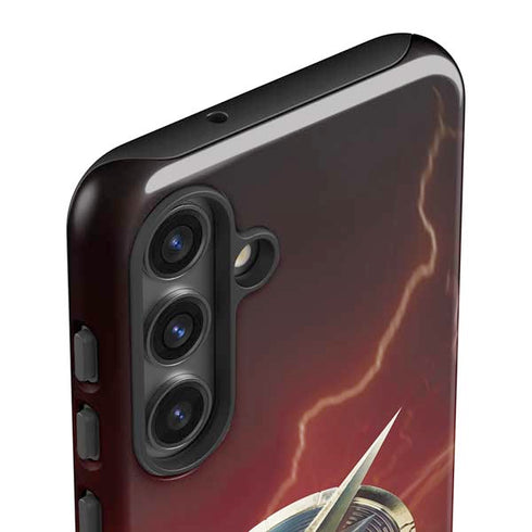 DC Comics The Flash Movie: Logo Poster Galaxy S25 Impact Case