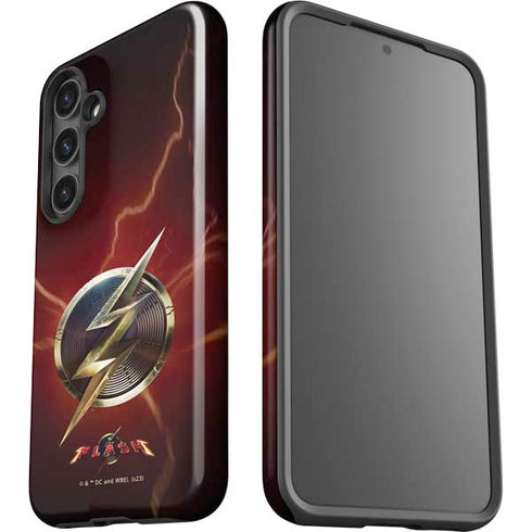 DC Comics The Flash Movie: Logo Poster Galaxy S25 Impact Case