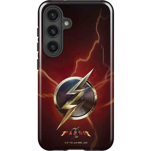 DC Comics The Flash Movie: Logo Poster Galaxy S25 Plus Impact Case