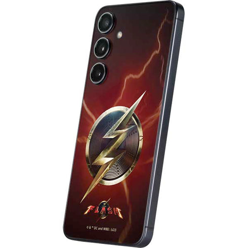 DC Comics The Flash Movie: Logo Poster Galaxy S25 Skin