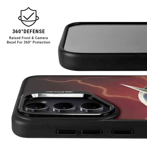DC Comics The Flash Movie: Logo Poster Galaxy S24 Ultra Kickstand Case