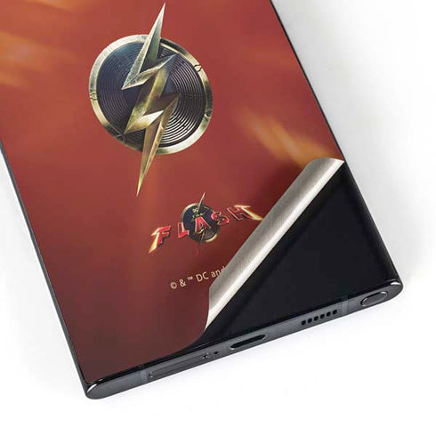 DC Comics The Flash Movie: Logo Poster Galaxy S24 Ultra Skin