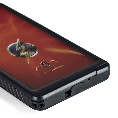 DC Comics The Flash Movie: Logo Poster Galaxy S24 Ultra Waterproof Case