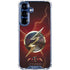 DC Comics The Flash Movie: Logo Poster Galaxy S25 FE Clear Case