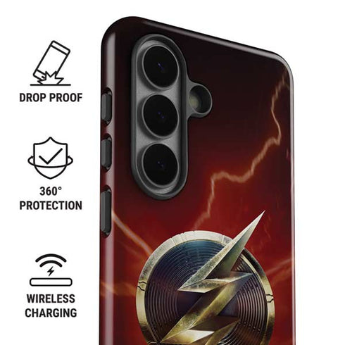 DC Comics The Flash Movie: Logo Poster Galaxy S26 Impact Case