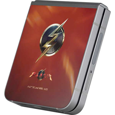 DC Comics The Flash Movie: Logo Poster Galaxy Z Flip6 Skin